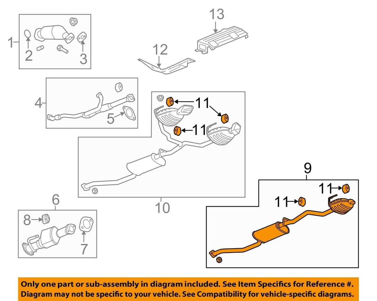 2011 chevy traverse parts diagram