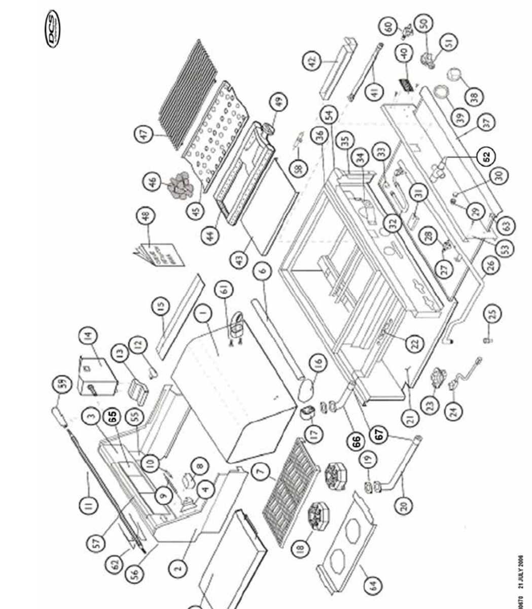 lynx grill parts diagram