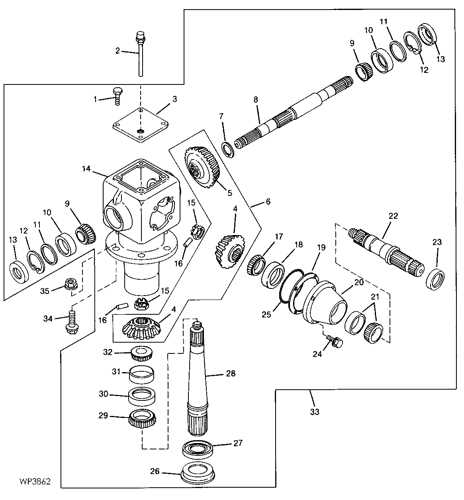 john deere bush hog parts diagram