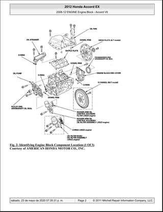 honda accord engine parts diagram