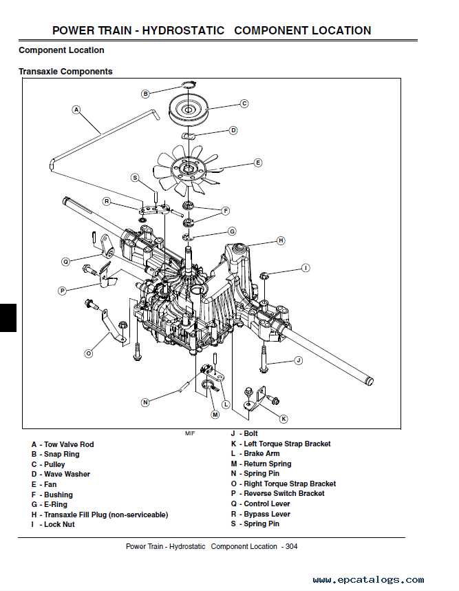 john deere l120 parts diagram