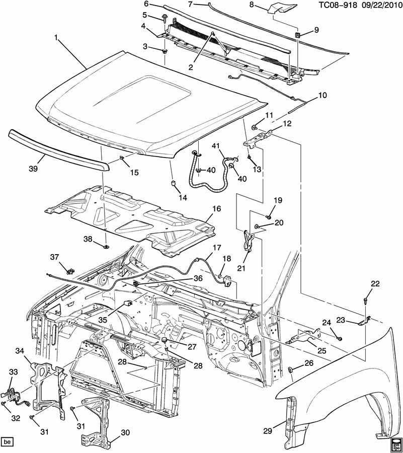 body gmc yukon parts diagram