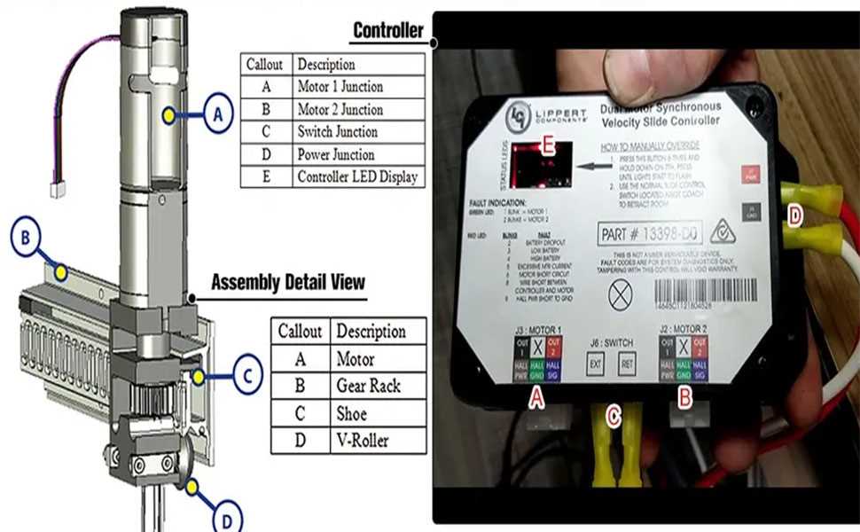 schwintek slide out parts diagram