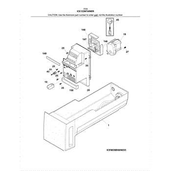 kenmore freezer model 253 parts diagram