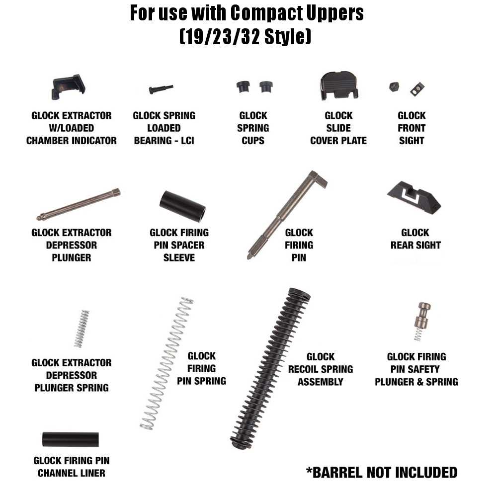 glock parts diagram gen 3