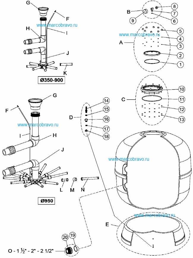 pentair triton ii parts diagram