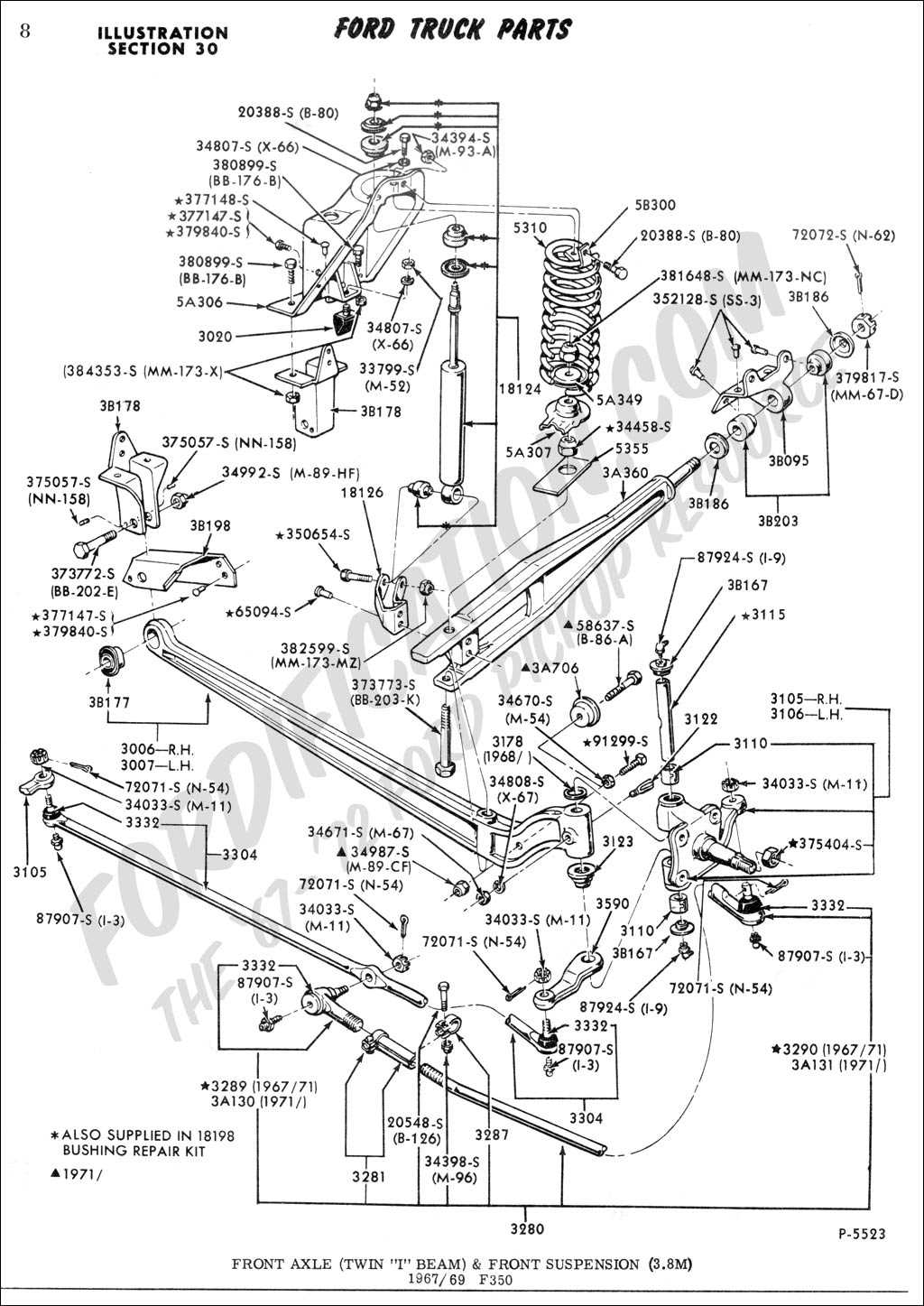 ford f350 front suspension parts diagram