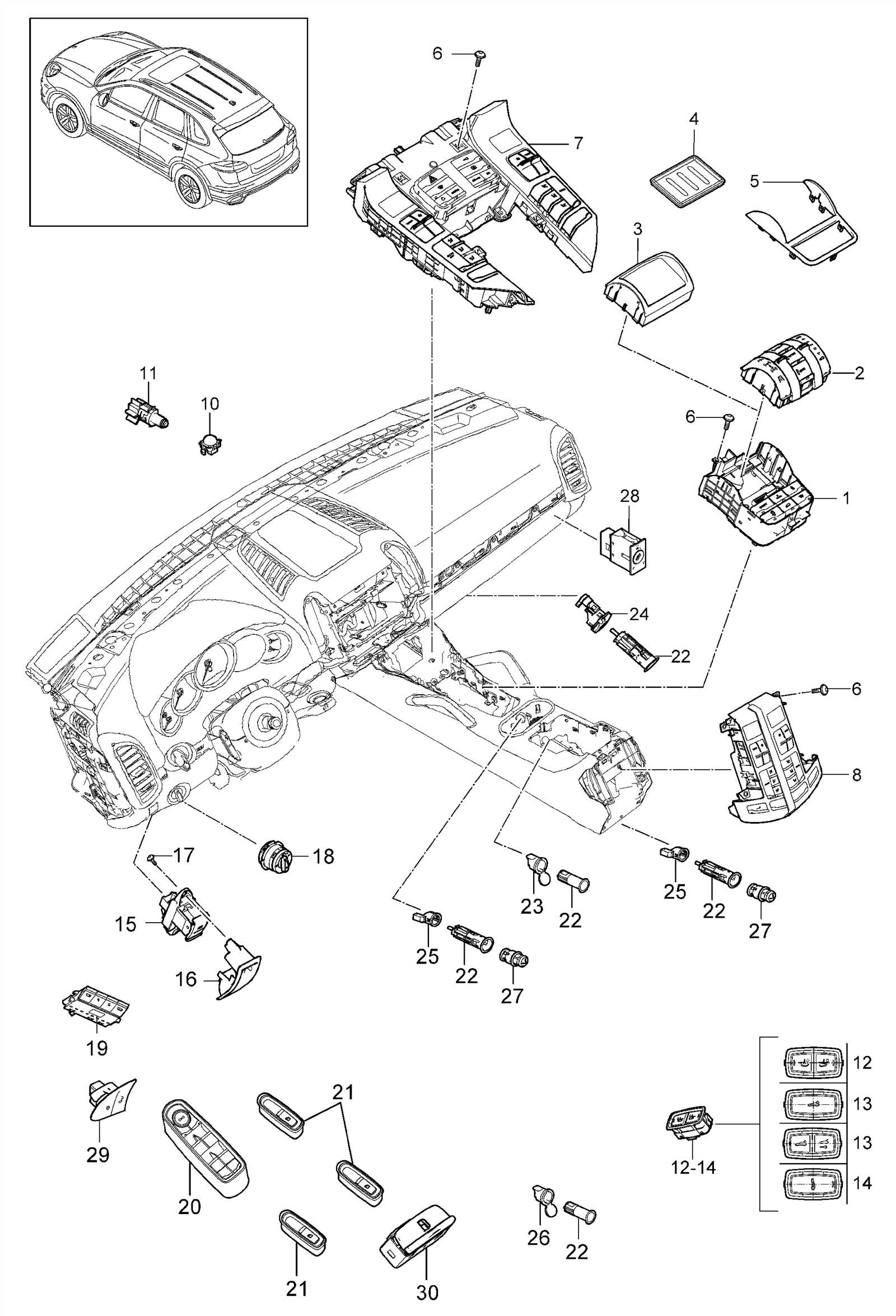 2005 ford f150 interior parts diagram