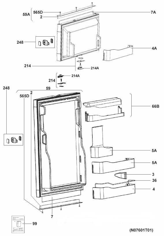 dometic rv refrigerator parts diagram