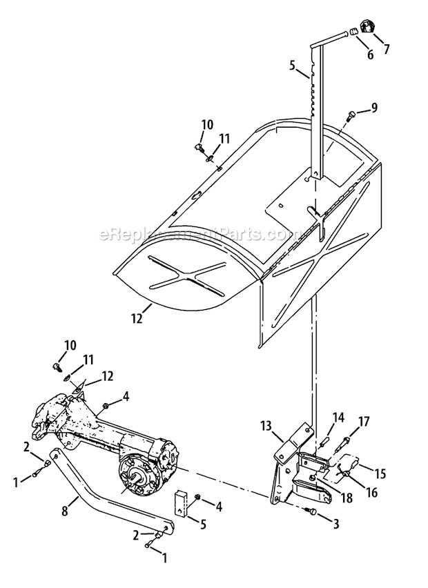 troy bilt big red tiller parts diagram