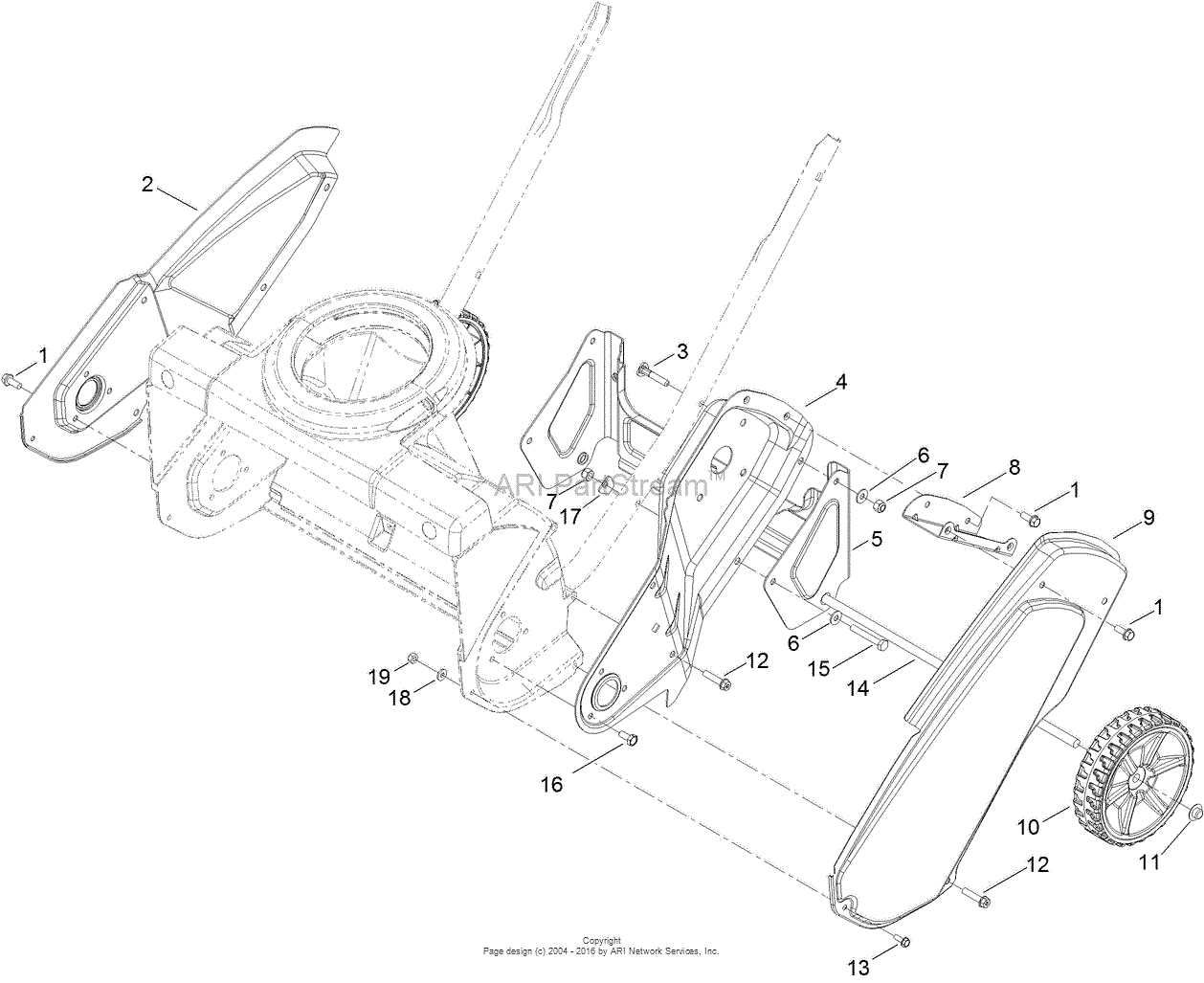 toro 518 ze parts diagram