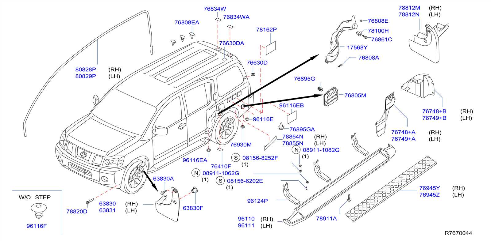 2018 nissan rogue parts diagram