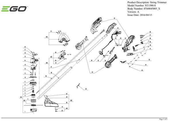 weedeater parts diagram