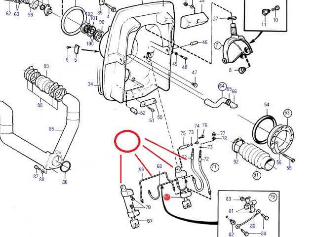 volvo penta dps outdrive parts diagram