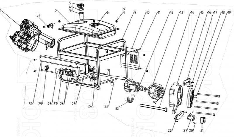 coleman powermate 6250 parts diagram