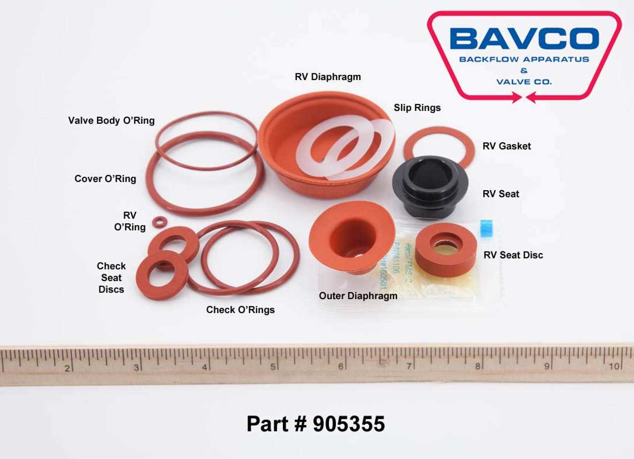 febco 860 parts diagram