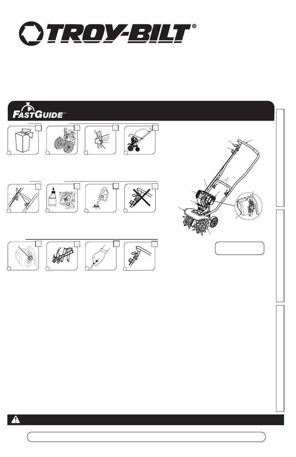 troy bilt tb146ec parts diagram