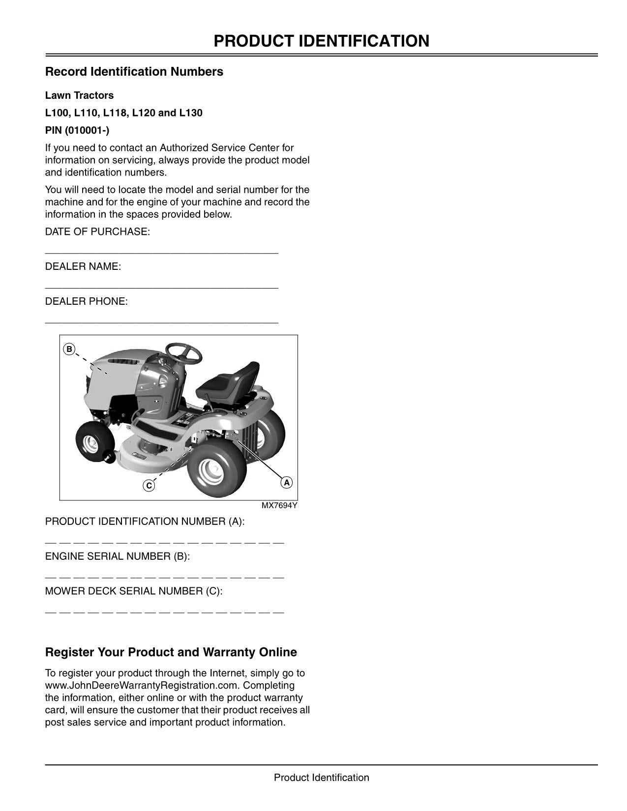 jd l130 parts diagram