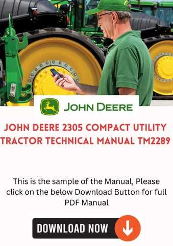 john deere 2305 parts diagram