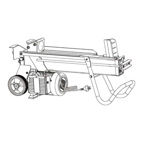 yard machine log splitter parts diagram