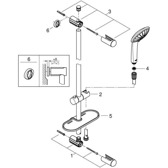 delta 600 series parts diagram