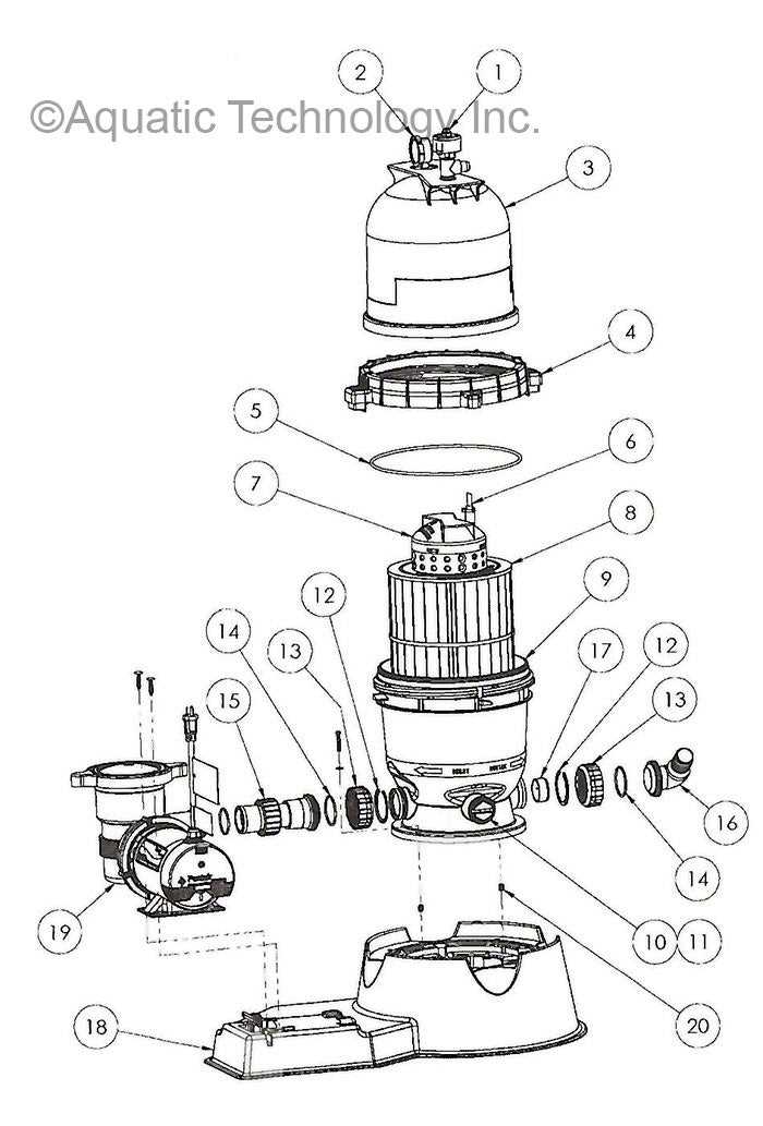 pentair fns plus 60 parts diagram