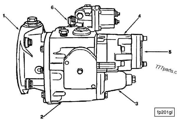 cummins pt fuel pump parts diagram