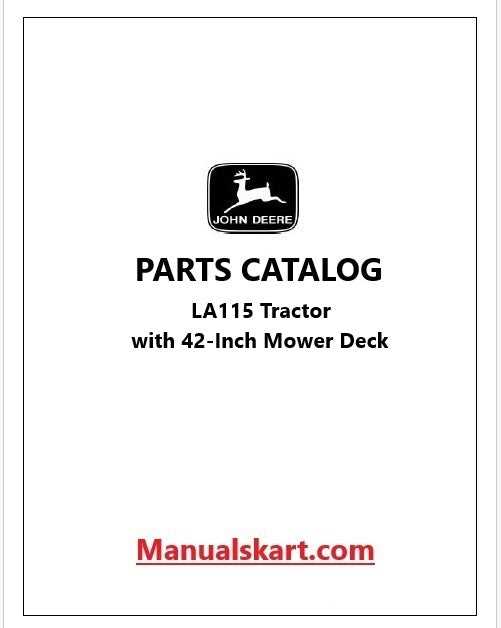 la115 parts diagram