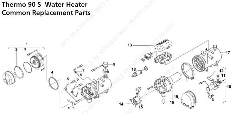 all pro heater parts diagram