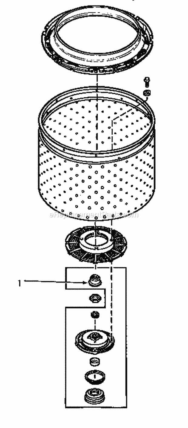 amana washer parts diagram