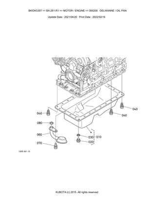 kubota bx2660 parts diagram