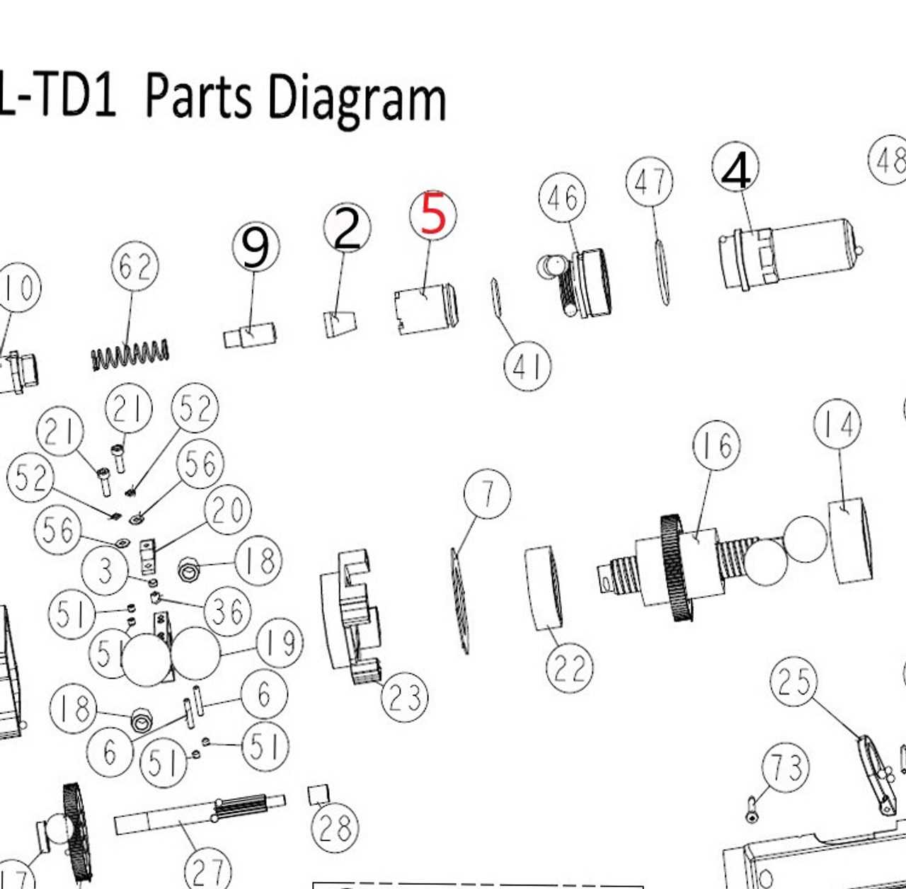 rivet gun parts diagram