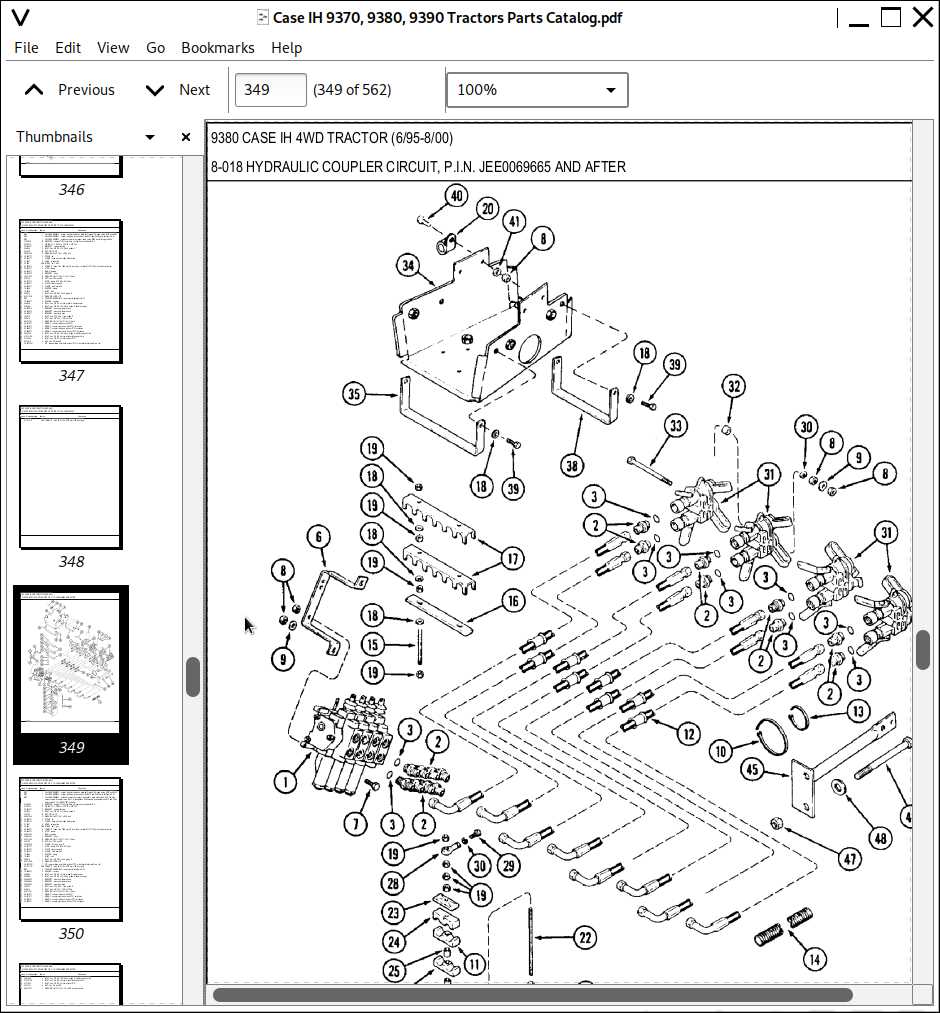 case ih parts diagrams
