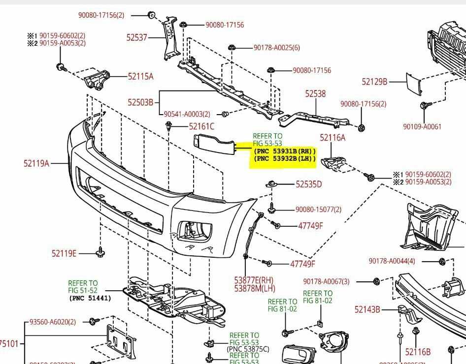 toyota sequoia parts diagram