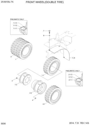 parts of a tire diagram