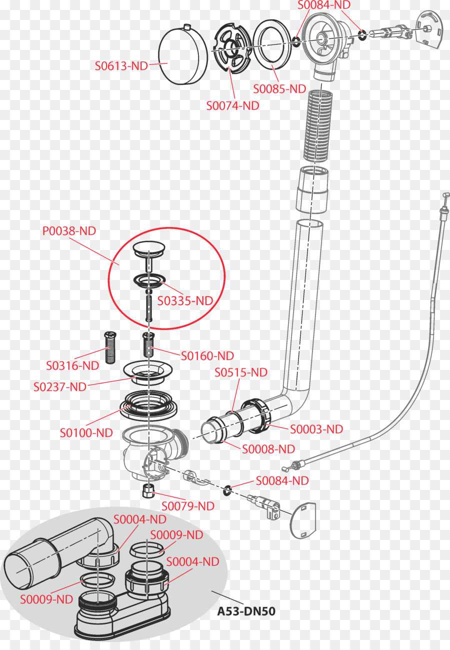 shower plumbing parts diagram