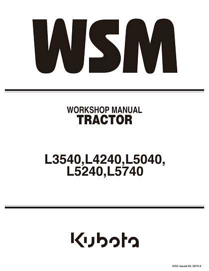 kubota l3301 parts diagram