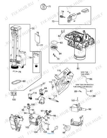 delonghi magnifica parts diagram