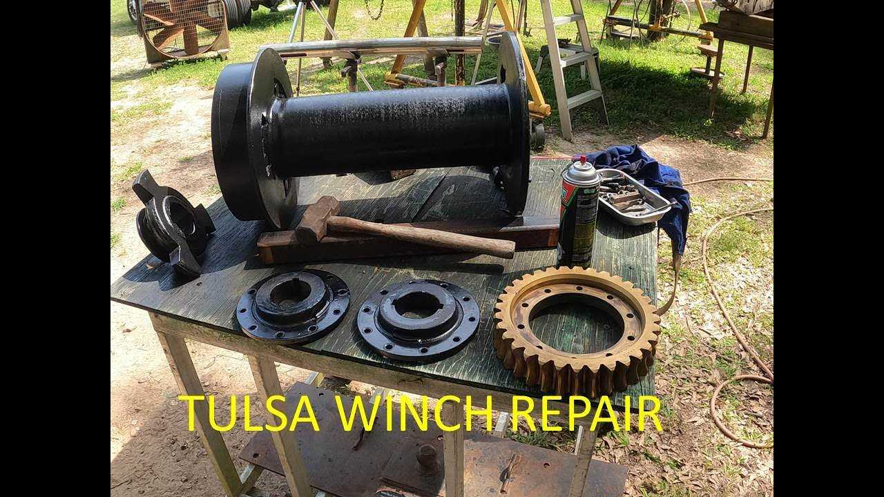 tulsa winch parts diagram