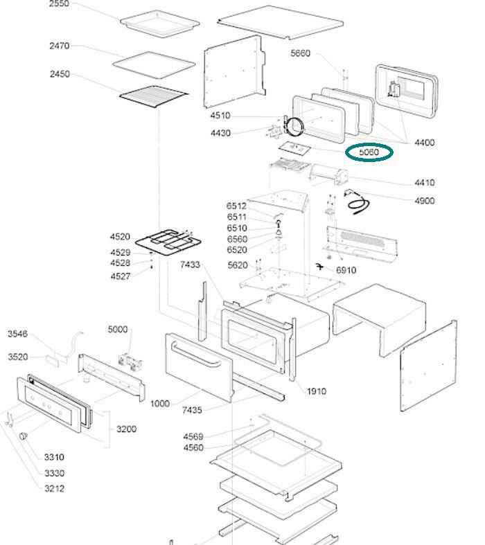 whirlpool oven parts diagram