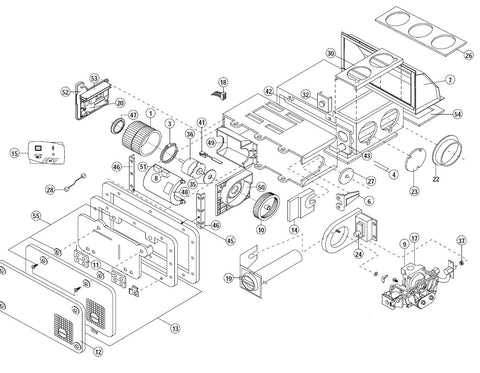 hydro flame furnace parts diagram