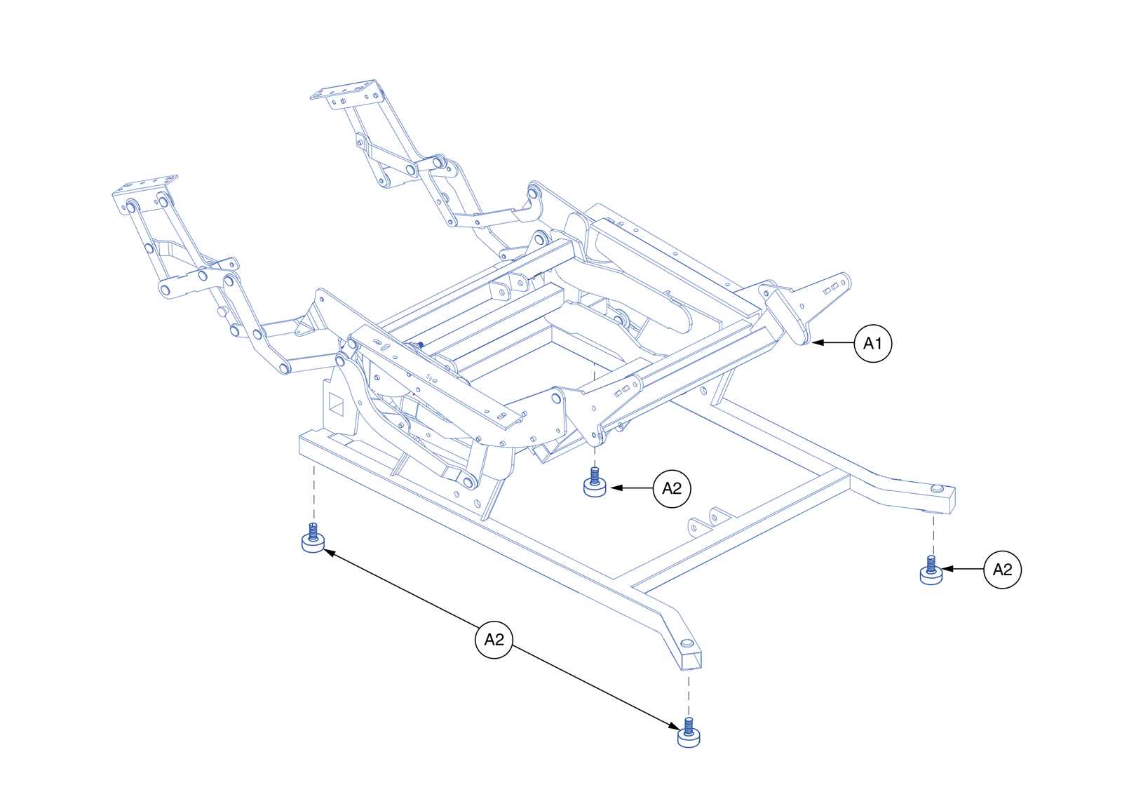 lift chair parts diagram