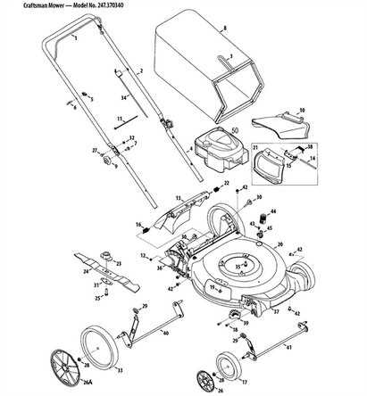 craftsman yts3000 parts diagram