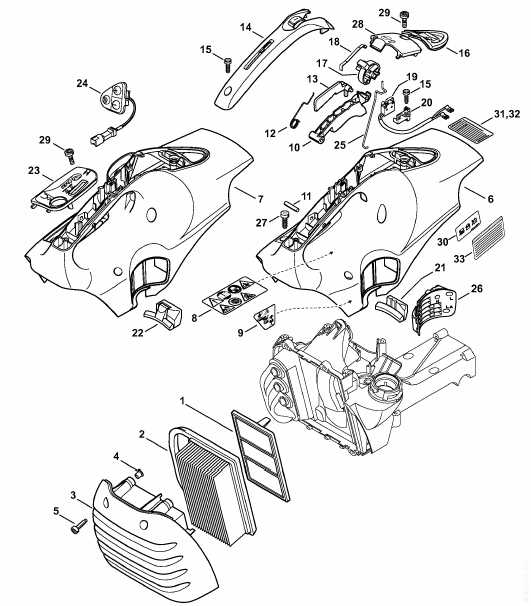 stihl ts420 parts diagram