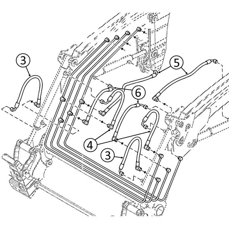 john deere 120r loader parts diagram