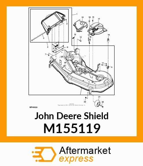 john deere x540 parts diagram