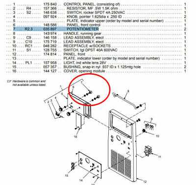 miller 252 parts diagram