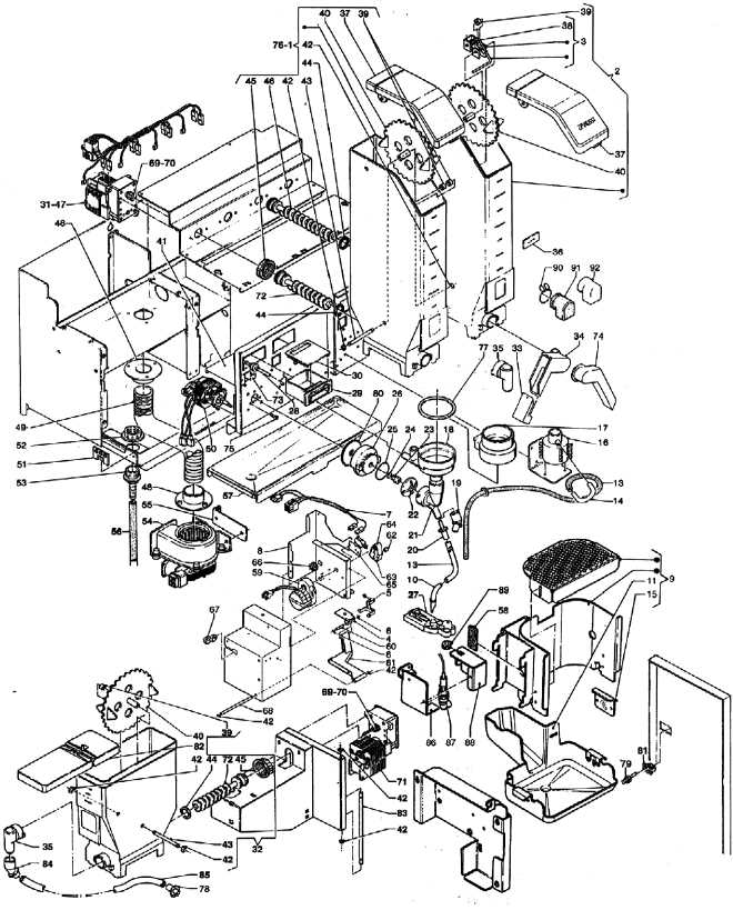 hoover spinscrub 50 parts diagram