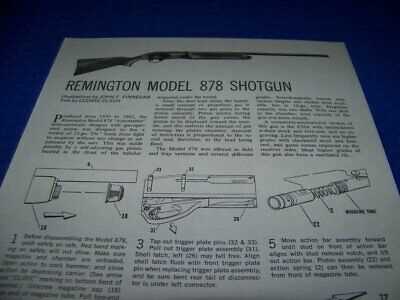 remington 1187 parts diagram