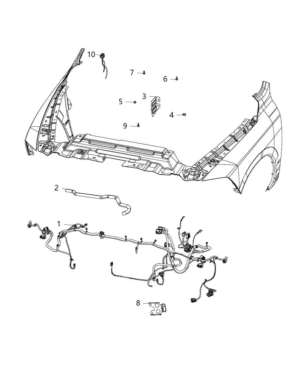 front end honda crv body parts diagram